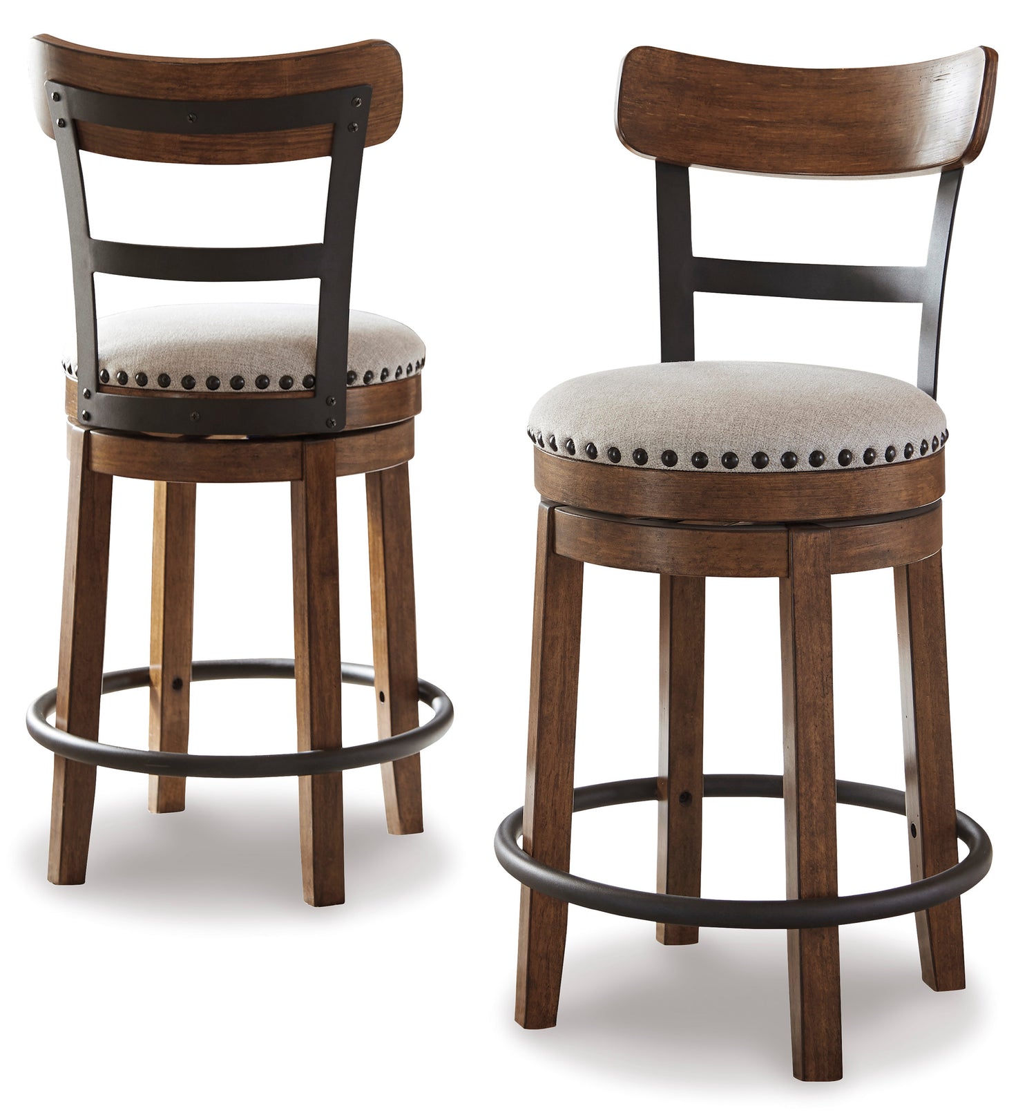 D546-424 - 24" COUNTERHEIGHT Swivel Barstool *1pc - D546-424 - Barstool 24" 1pc