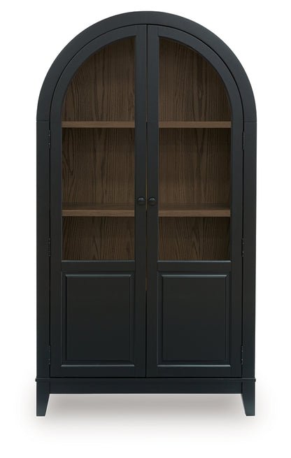 Dagandale Black/Natural Accent Cabinet - A4000599