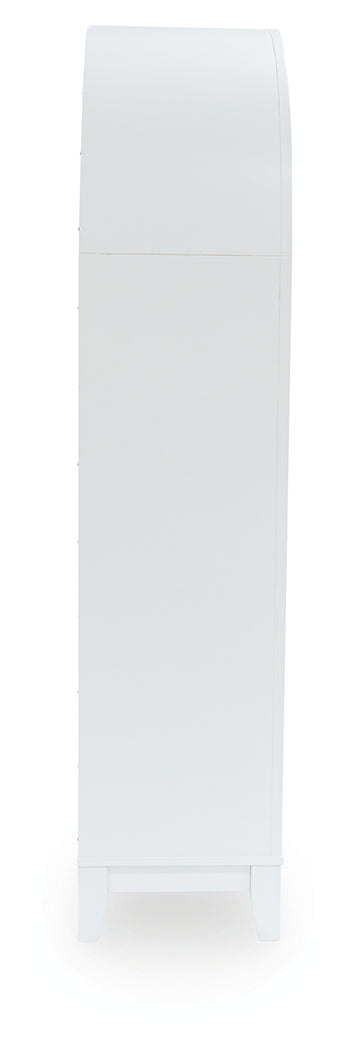 Dagandale White/Natural Accent Cabinet - A4000598