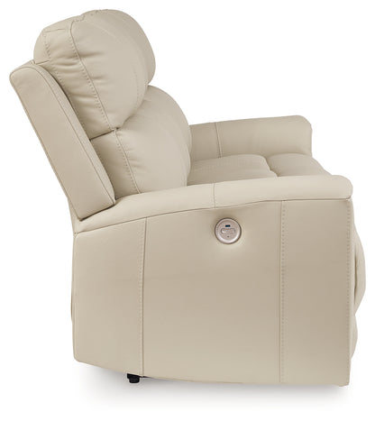 Dahlmoore Almond Power Reclining Sofa - U1320087
