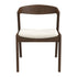 Dakota  Solid Wood Cream Velvet Dining Chair (Set Of 2) - DCH00801903