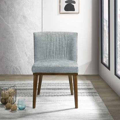 Daley Grey Fabric Dining Chair (Set Of 2) - DCH00402701