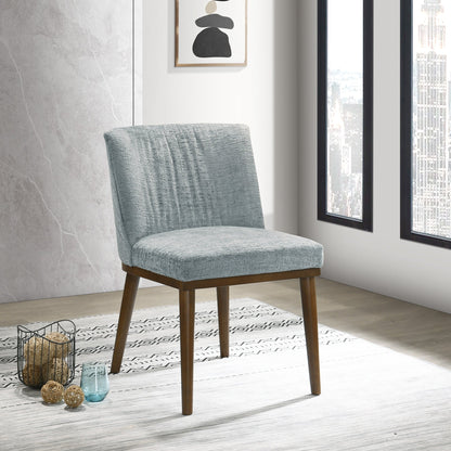 Daley Grey Fabric Dining Chair (Set Of 2) - DCH00402701