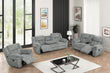 Dallas Gray - 3PC Reclining Set - Dallas Gray