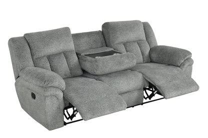 Dallas Gray - 3PC Reclining Set - Dallas Gray