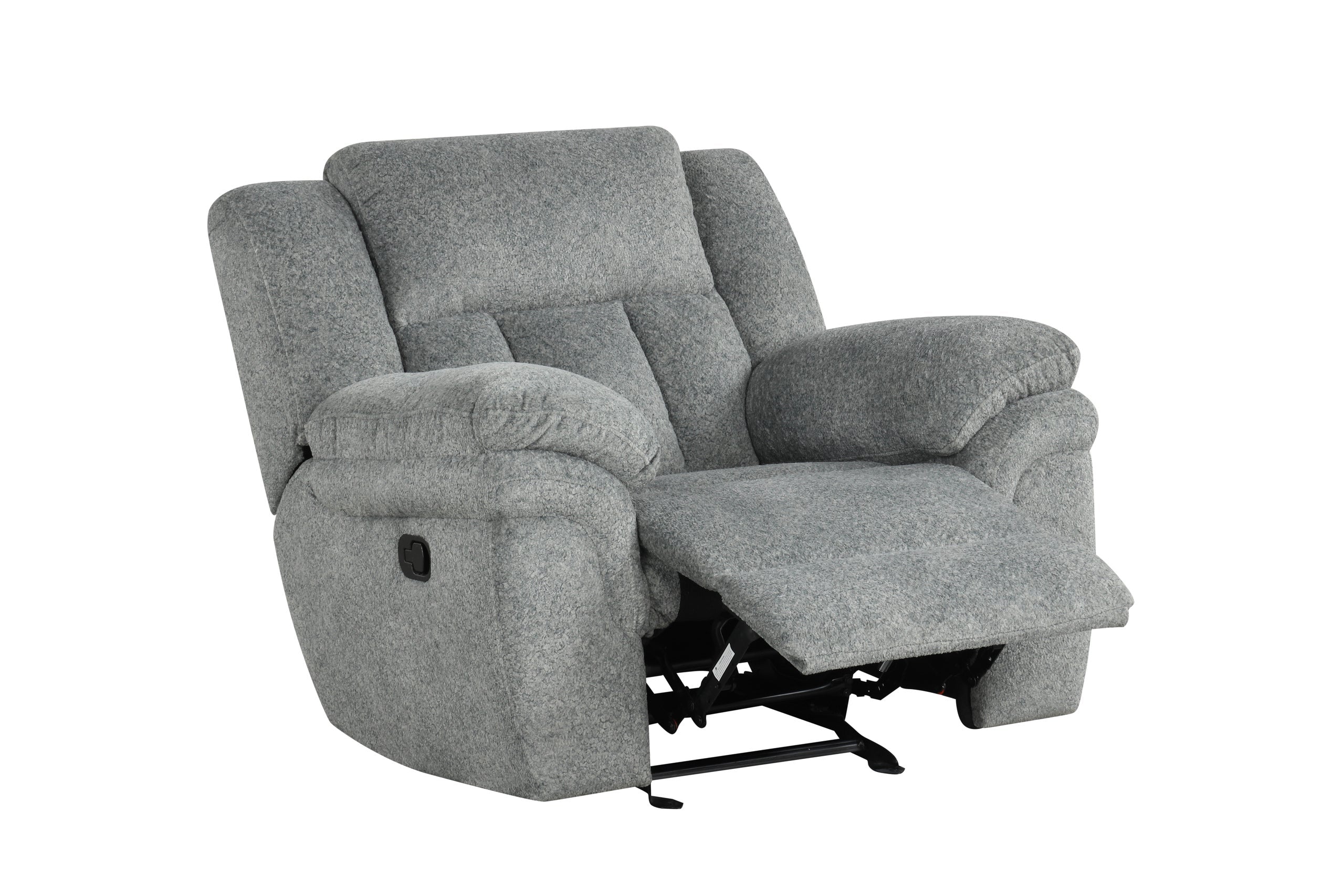 Dallas Gray - 3PC Reclining Set - Dallas Gray