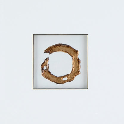 Dallbourne White/Gold Finish Wall Art (Set of 4) - A8000491