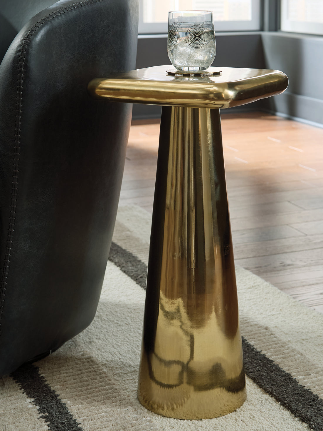 Dallenburg Gold Finish Accent Table - A4000717