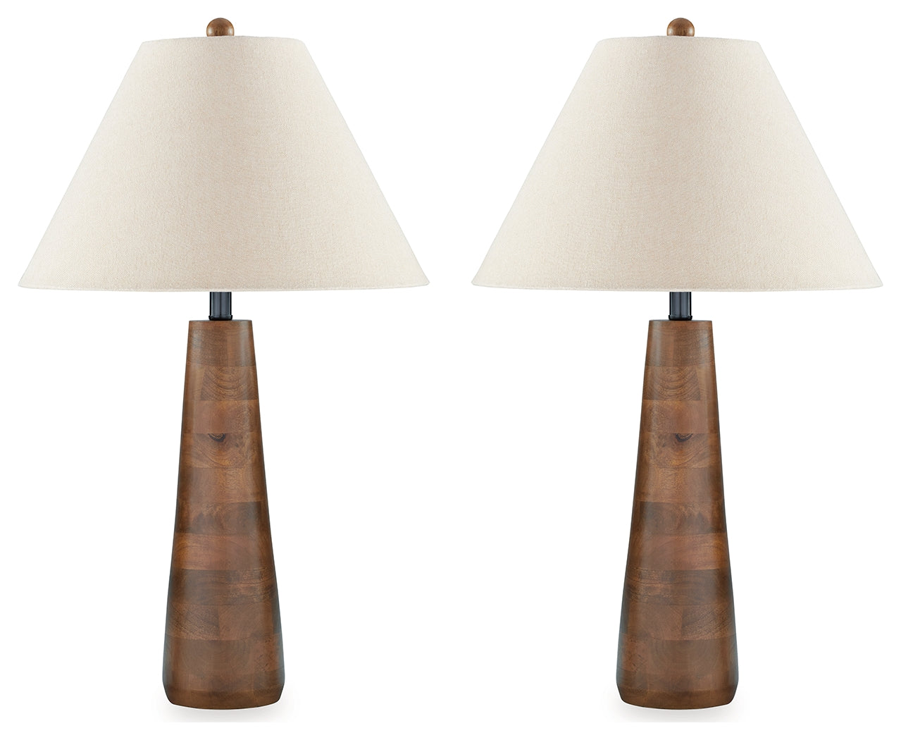 Danset 2-Piece Table Lamp Set in Brown - PKG016440