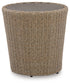 Danson 2 Swivel Lounge Chairs and End Table - P505P1
