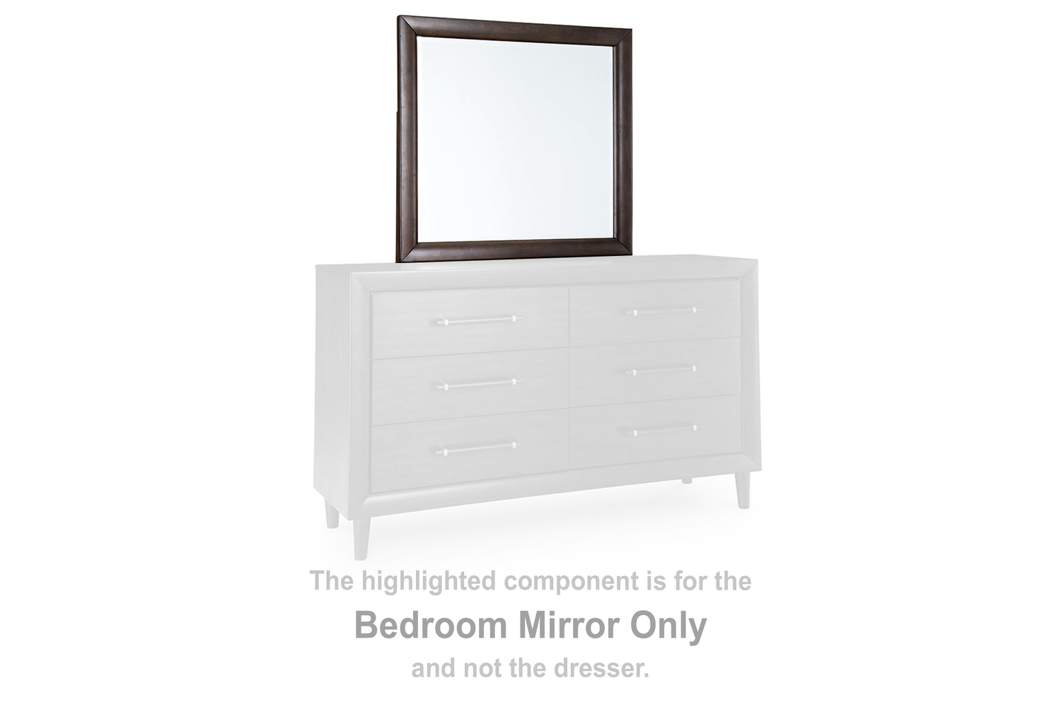 Dantenton Merlot Bedroom Mirror - B611-36