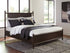 Dantenton Merlot California King Panel Bed - B611B7