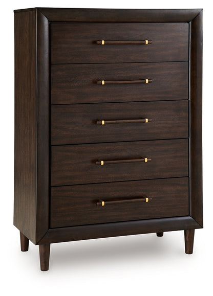 Dantenton Merlot Chest of Drawers - B611-46
