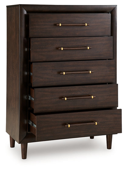 Dantenton Merlot Chest of Drawers - B611-46