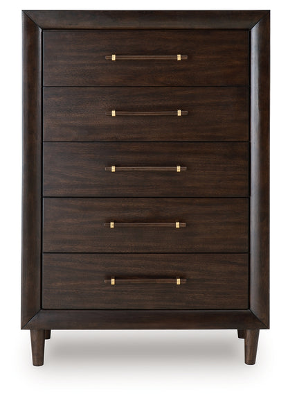 Dantenton Merlot Chest of Drawers - B611-46