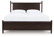 Dantenton Queen Panel Bed, Dresser and Mirror - B611B3