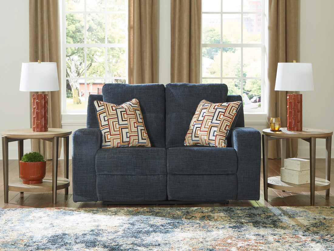 Danum Ink Reclining Loveseat - 3880686
