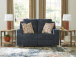 Danum Ink Reclining Loveseat - 3880686