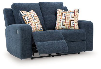 Danum Ink Reclining Loveseat - 3880686