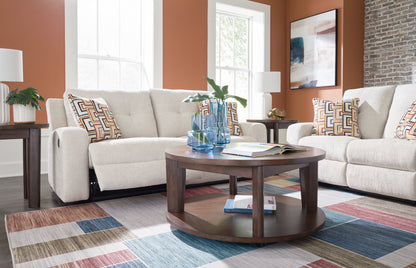 Danum Sofa and Loveseat in Stone - PKG020916