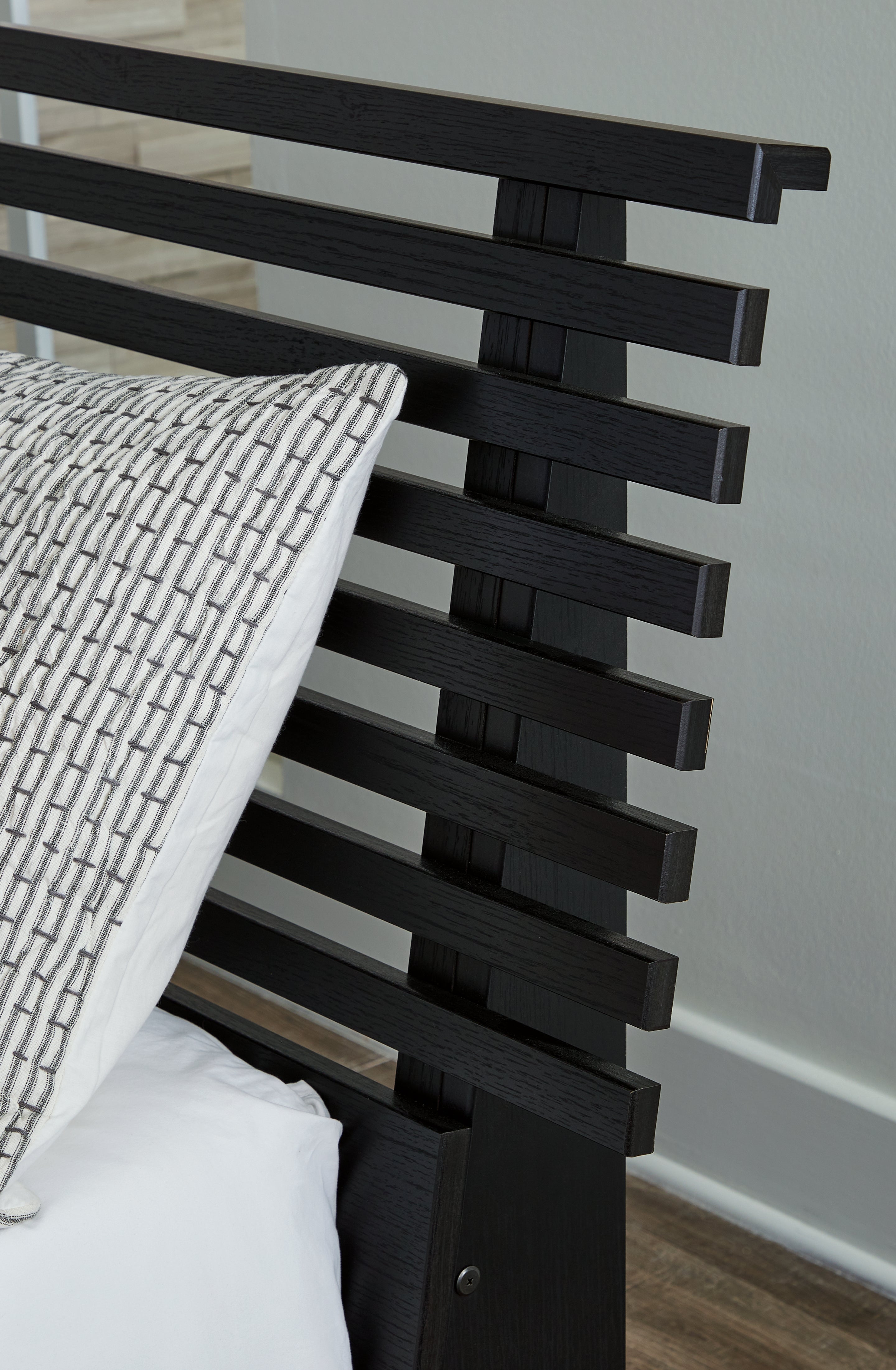 Danziar Black Full Panel Headboard - B1013-187