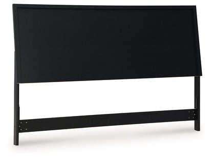 Danziar Black Full Slat Headboard - B1013-87