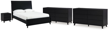 Danziar Queen Panel Bed, 2 Dressers and Nightstand - B1013B31