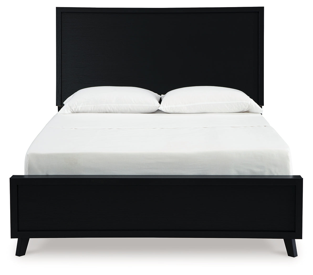 Danziar Queen Panel Platform Bed and 2 Nightstands - B1013B33