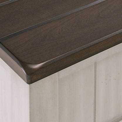 Darborn Coffee Table with 1 End Table in Gray/Brown - PKG015860