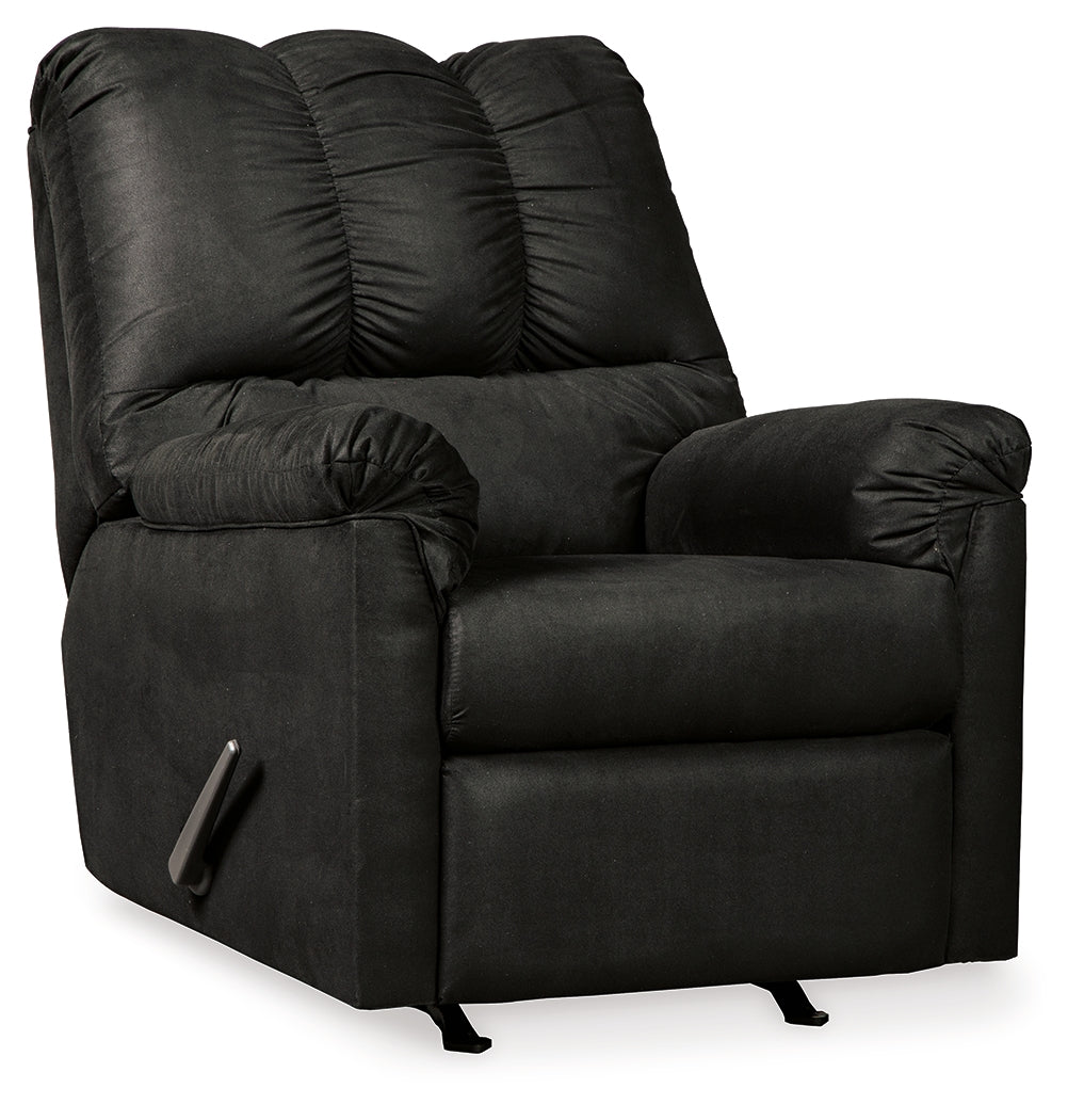 Darcy Black Loveseat and 2 Recliners - 75008U13