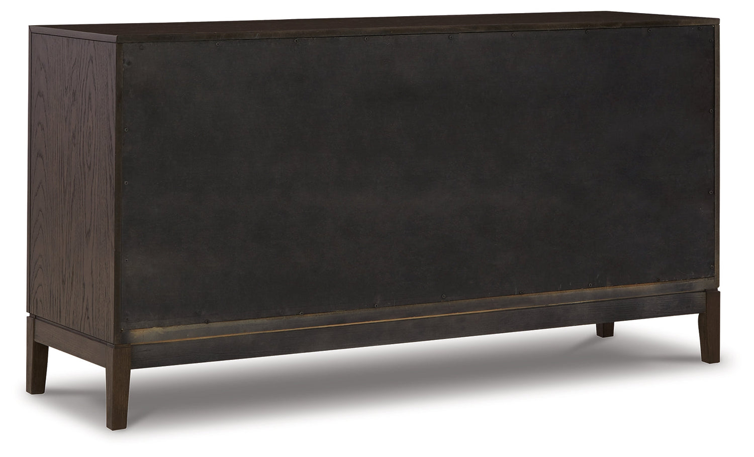 Dark Brown Burkhaus Counter Height Dining Table and 4 Barstools with Storage - PKG019511