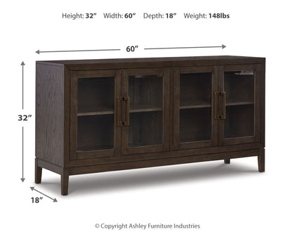Dark Brown Burkhaus Counter Height Dining Table and 6 Barstools with Storage - PKG019512