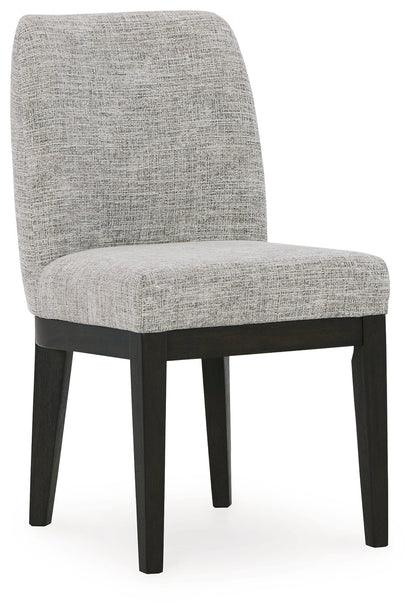Dark Brown Burkhaus Dining Table and 8 Chairs - PKG013372