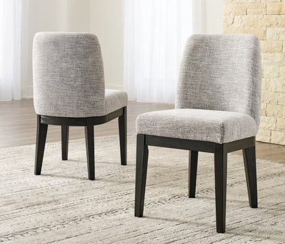 Dark Brown Burkhaus Dining Table and 8 Chairs with Storage - PKG013373