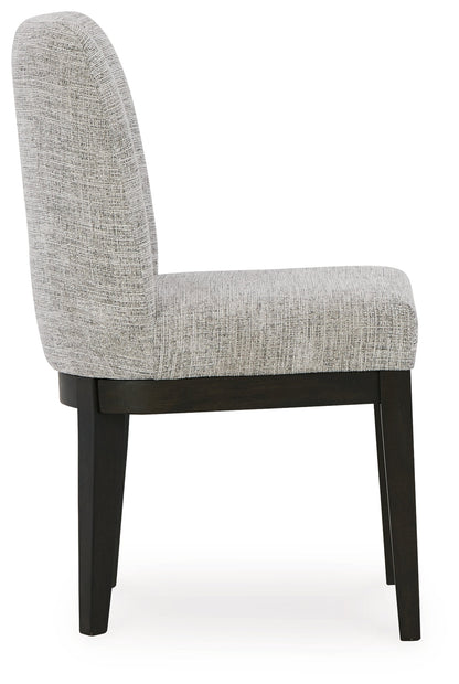 Dark Brown Burkhaus Dining Table and 8 Chairs with Storage - PKG013374