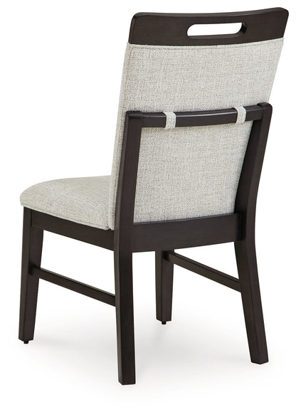 Dark Grayish Brown Neymorton Dining Table and 8 Chairs - PKG019474