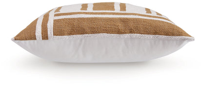 Darrman Ochre/Ivory Pillow (Set of 4) - A1001116