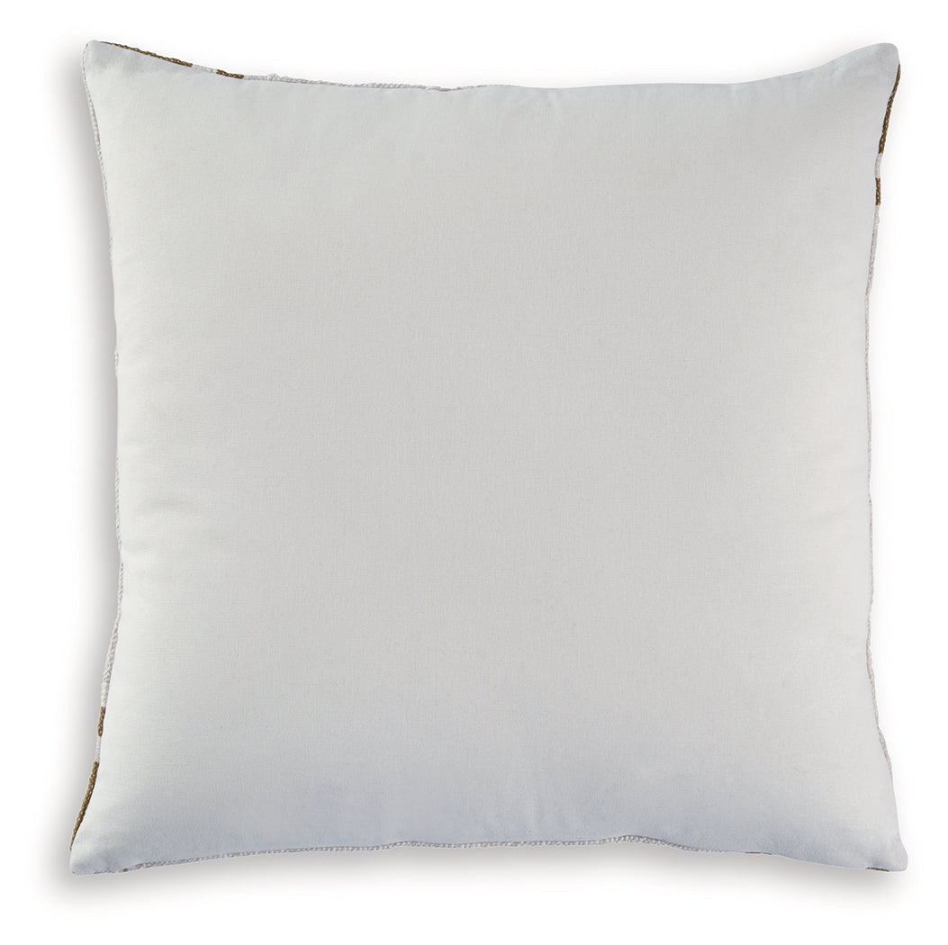 Darrman Ochre/Ivory Pillow (Set of 4) - A1001116