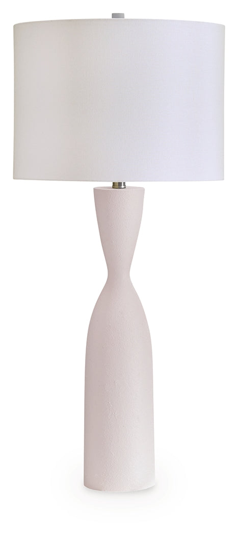 Davinford White Table Lamp - L236004