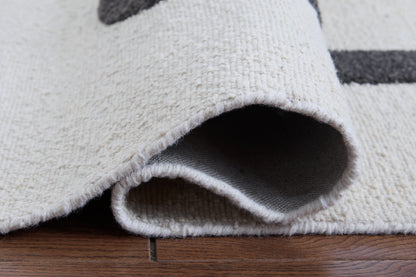 Davismour Ivory/Taupe/Charcoal Large Rug - R407561