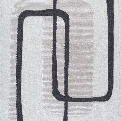 Davismour Ivory/Taupe/Charcoal Large Rug - R407561