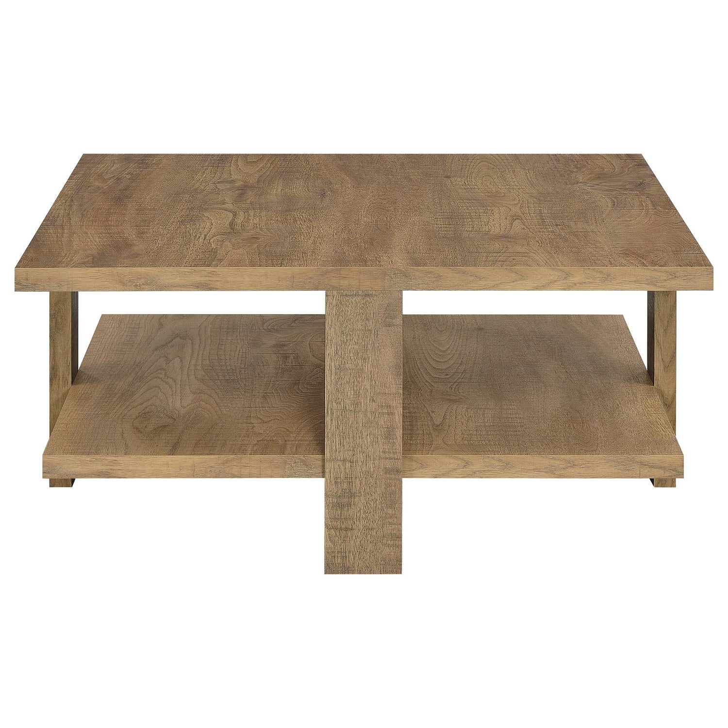 Dawn 2-piece Round Coffee and End Table Set Mango Brown - 707718-S2