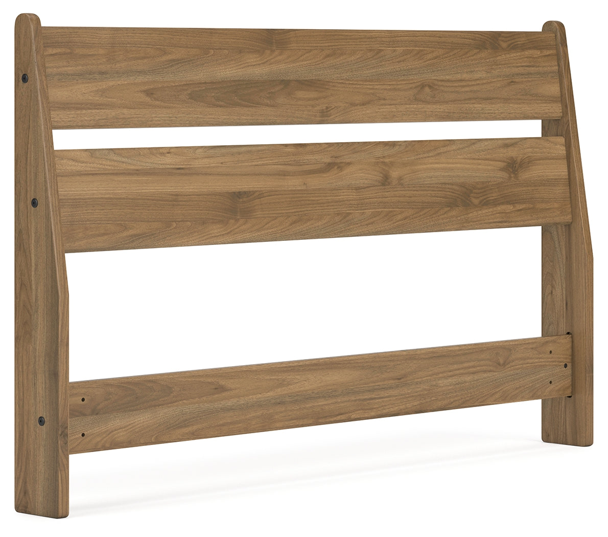 Deanlow Full Panel Headboard with Dresser and 2 Nightstands in Honey - PKG017178