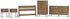 Deanlow Full Panel Headboard with Dresser, Chest and 2 Nightstands in Honey - PKG017180