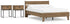 Deanlow Full Platform Panel Bed with 2 Nightstands in Honey - PKG017207