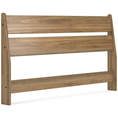 Deanlow Queen Panel Headboard with Dresser in Honey - PKG017261