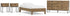 Deanlow Twin Platform Bed with Dresser and 2 Nightstands in Honey - PKG017185