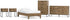 Deanlow Twin Platform Bed with Dresser, Chest and 2 Nightstands in Honey - PKG017187