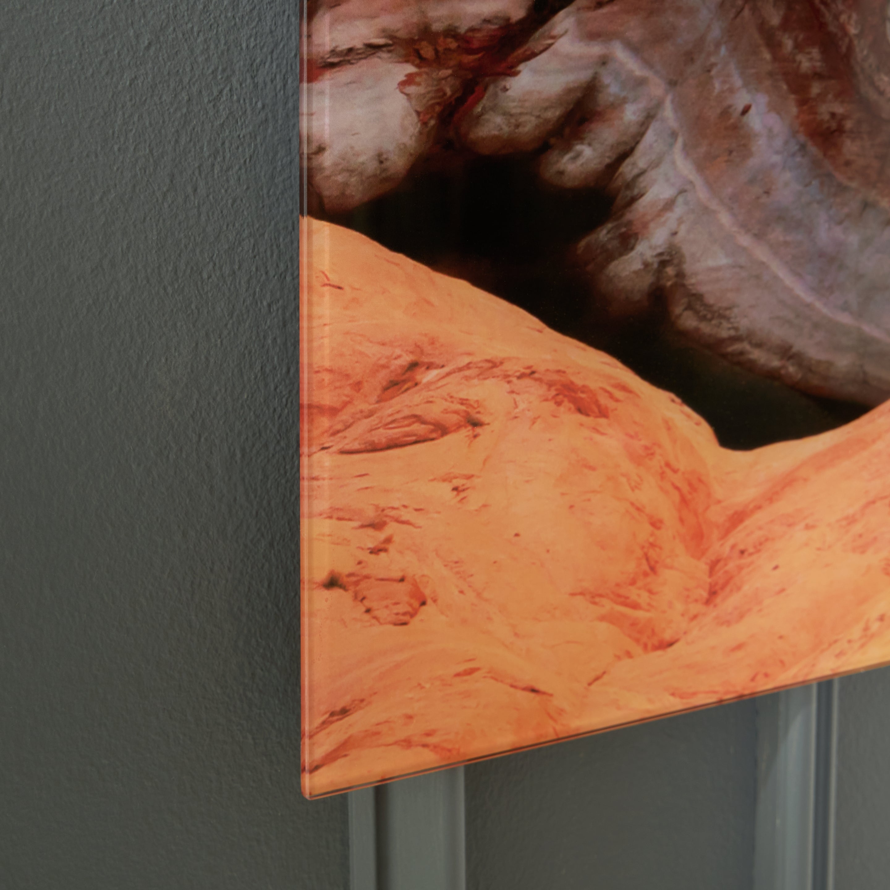 Deemsdon Blue/Amber Wall Art - A8000436
