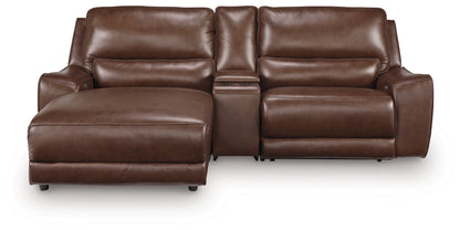 DeepWakes Canyon 3-Piece Power Reclining Sectional with Chaise - PCU62607S17